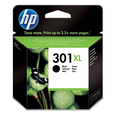 HP 301XL HIGH YIELD BLACK ORIG/EN/PL/HU/CZ/SL INK CARTRIDGE