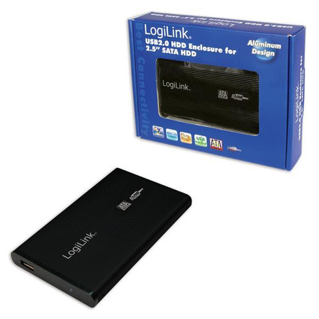 Obudowa na dysk LogiLink UA0041B 2,5" SATA HDD USB 2.0