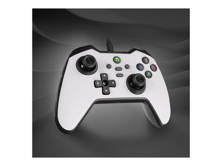 NATEC Genesis Gamepad Mangan 300 biały