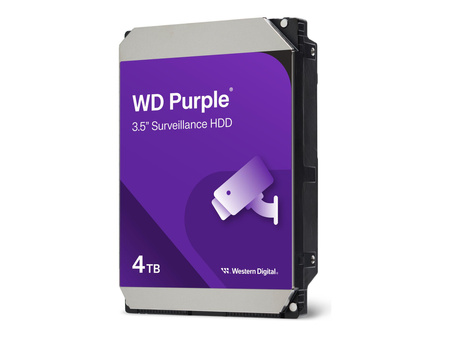 WD Purple 4TB SATA HDD 3.5inch internal 256MB Cache