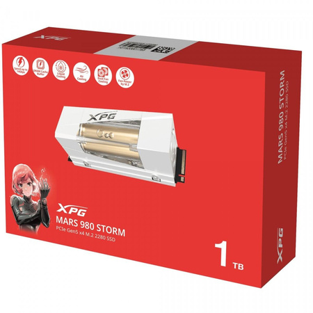 Dysk SSD XPG MARS 980 STORM 1TB PCIe 5x4 14/10 GB/s