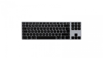 Klawiatura aluminiowa Mac Tenkeyless RGB szara