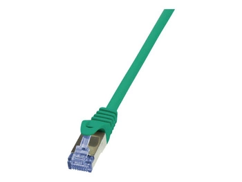 LOGILINK CQ3045S LOGILINK Patchcord Cat.6A 10G S/FTP PIMF PrimeLine 1,5m zielony