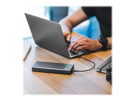 GREEN CELL Cable PowerStream USB-C - USB-C 30cm szybkie ładowanie Power Delivery 60W Ultra Charge QC 3.0