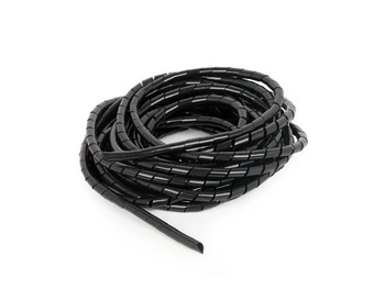 GEMBIRD CM-WR1210-01 Gembird organizer kabli - spirala czarna, szerokość-12mm, długość-10m