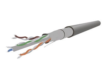 GEMBIRD patchcord RJ45 kat 6 FTP 1m czarny