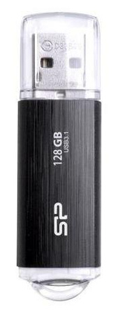 Pendrive Silicon Power Blaze B02 128GB USB 3.1 kolor czarny (SP128GBUF3B02V1K)
