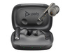 HP Poly Voyager Free 60 UC M Carbon Black Earbuds +BT700 USB-A Adapter +Basic Charge Case