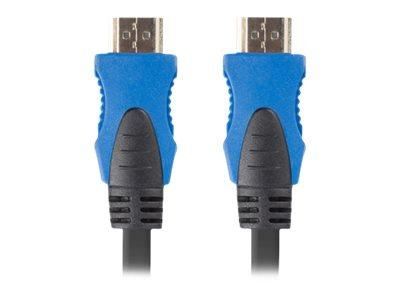 LANBERG CA-HDMI-20CU-0018-BK Lanberg kabel HDMI M/M V2.0 4K 1.8M Czarny