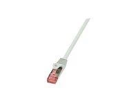 LOGILINK CQ2042S LOGILINK Patchcord Cat.6 S/FTP PIMF PrimeLine 1,5m, szary