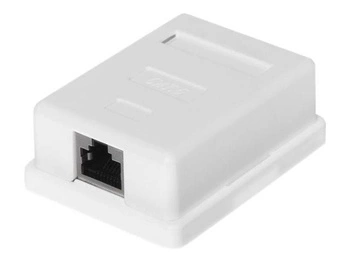 NETRACK 106-12 Netrack gniazdo kompletne natynkowe 1 x RJ45 8p8c FTP kat. 6 LSA