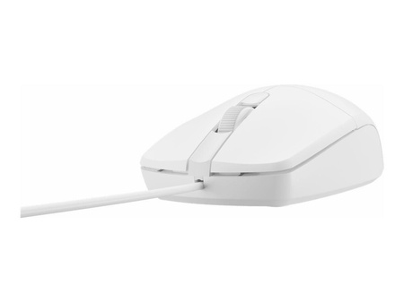 NATEC Mysz optyczna Ruff 2 1000DPI biała