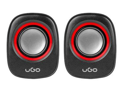 NATEC UGO głośniki 2.0 Tamu S100 czerwone