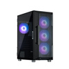 Obudowa I3 Neo ATX Mid Tower Black ARGB fan x4 