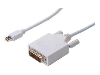 ASM AK-340305-020-W ASSMANN Kabel adapter Displayport 1.1a Typ miniDP/DVI-D (24+1) M/M biały 2m