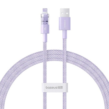 Kabel Baseus Gem 2.4A 1m (fioletowy)