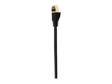 EDIMAX FTP AWG32 Bare copper Flat Patch cord 1M Black