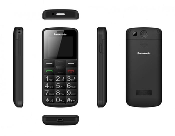 Telefon komórkowy dla seniora KX-TU110 czarny