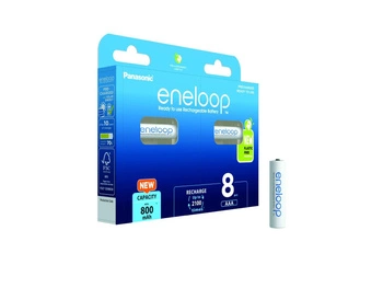 PANASONIC ENELOOP AAA 800 mAh 8 szt