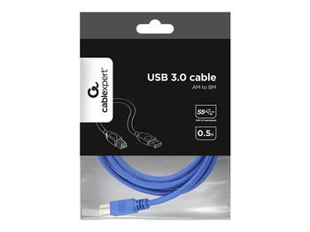 GEMBIRD CCP-USB3-AMBM-6 Gembird AM-BM kabel USB 3.0 1.8M