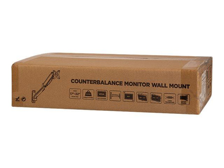 LOGILINK BP0145 Monitor Wall mount 17-32inch steel gas spring arm length: 450 mm