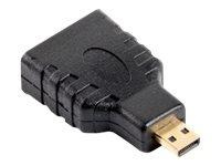 LANBERG AD-0015-BK Lanberg adapter HDMI-A(F)->micro HDMI-D(M)