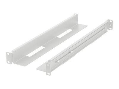LANBERG AK-1901-S zestaw szyn montażowych do szaf rack 19inch przesuwne 397-680mm szary