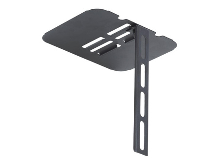 ART WALL SHELF for DVB-T2 DECODER Blue-ray / DVD player max 3 kg D-52 - dual assembly