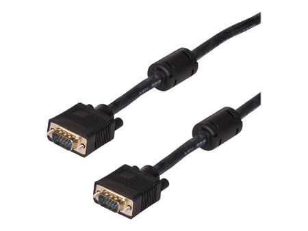 AKYGA Kabel VGA AK-AV-09 15pinM/15pinM 15m 2xferryt