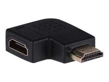 AKYGA Adapter 90 AK-AD-45 HDMI m / HDMI f boczny kątowy