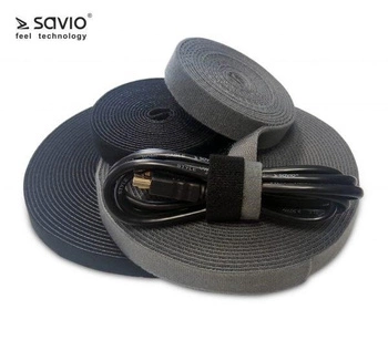 Organizer na kable SAVIO OC-01/B