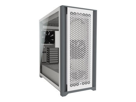 CORSAIR 5000D AIRFLOW Tempered Glass Mid-Tower ATX PC Case White