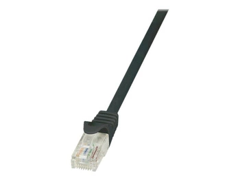 LOGILINK CP2023U LOGILINK Patchcord CAT 6 U/UTP EconLine 0,5m czarny