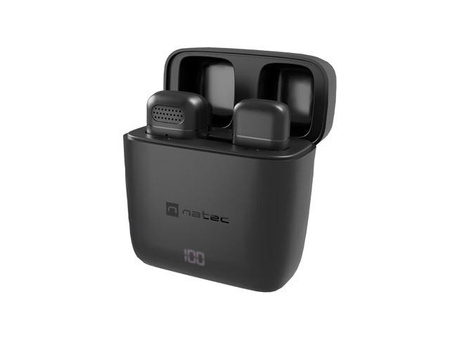 NATEC NMI-2253 Hopper mikrofon krawatowy bezprzewodowy USB-C