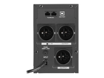 ARMAC O/1500E/LCD Armac UPS OFFICE Line-Interactive 1500E LCD 3x 230V PL OUT, USB