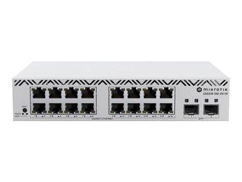 MIKROTIK CSS318-16G-2S+IN Gigabit Ethernet Switch 16X GBE