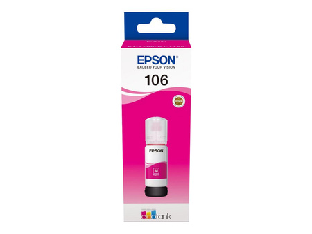EPSON C13T00R340 Tusz Epson Magenta 106 EcoTank L7160