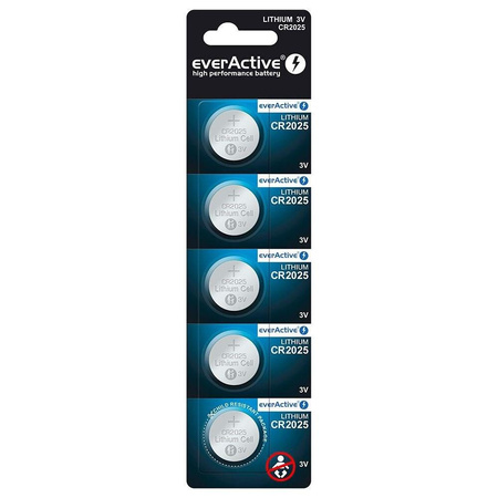 Bateria litowa CR2025 blister 5 szt. 