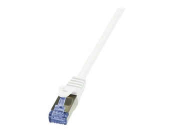 LOGILINK CQ3012S LOGILINK Patchcord Cat.6A 10G S/FTP PIMF PrimeLine 0,25m szary
