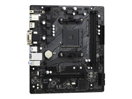 ASROCK A520M-HDV AM4 2xDDR4 4xSATA3 1xUltra M.2 1xPCIe 3.0x16 1xPCIe 3.0 x1 D-Sub DVI-D HDMI 7.1 CH HD Audio mATX MB