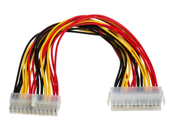 AKYGA Adapter z kablem AK-CA-09 przedłużacz P1 20+4 pin f / P1 20+4 pin m 30cm