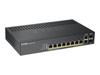 ZYXEL GS1920-8HPV2-EU0101F Zyxel GS1920-8HPv2 8 port GbE Smart Managed PoE Switch 2x GbE combo (RJ45/SFP)