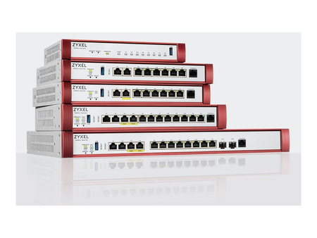 ZYXEL USG FLEX 50 H 5 Gigabit user-definable ports 1xUSB with 1 YR Entry Defense Pack