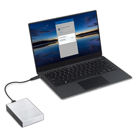 ONE TOUCH HDD 5TB SILVER 2.5IN/USB3.0 EXTERNAL HDD WITH PASS