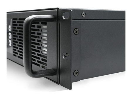 QOLTEC 52285 Zasilacz awaryjny UPS do RACK / 1kVA / 1000W / Power Factor 1.0 / LCD / EPO / USB / On line