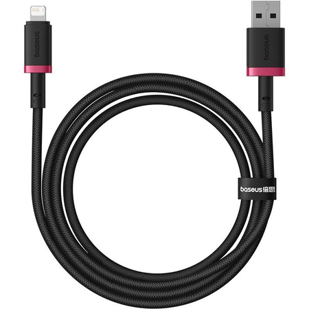 Kabel Baseus Dura 2.4A 1m (czerwono-czarny)