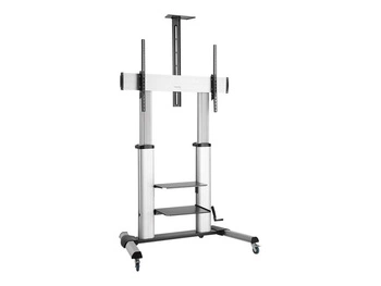 LOGILINK BP0084 Wózek do monitora TV 60-100inch regulowana wysokość 100 kg max.