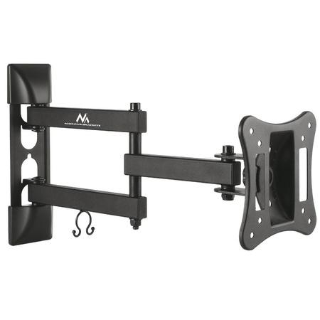 Uchwyt do telewizora lub monitora Maclean MC-719 13-27" 15kg czarny max VESA 100x100