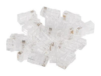 LANBERG PLU-6020EZ Lanberg wtyk sieciowy RJ45 (8P8C) KAT.6 UTP (20 SZT) przelotowy