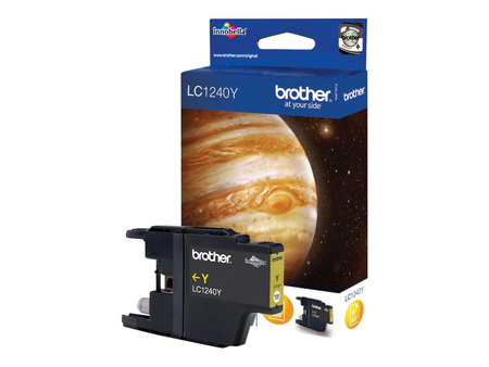BROTHER LC1240Y Tusz Brother LC1240Y yellow 600str DCP-J525W / DCP-J725DW / MFC-J625DW
